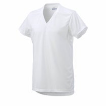 ミズノ MIZUNO　メンズ 接触冷感 アイスタッチ クイックドライアンダー 半袖 Vネック インナーシャツ C2JAA103