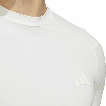 アディダス adidas　メンズ スリーストライプス ストレッチ UVケア 長袖 クルーネック インナーシャツ IKJ52　2024年モデル 詳細3