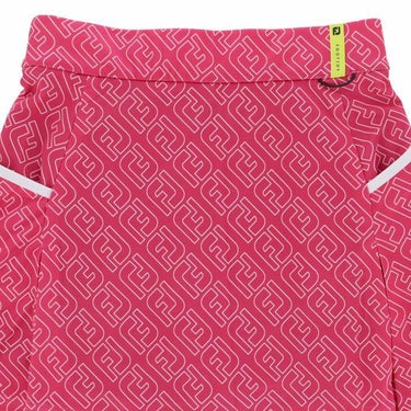 フットジョイ FootJoy　レディース アウトラインロゴプリント 総柄 メッシュ生地 インナーパンツ一体型 スカート FJW-S24-P03　2024年モデル 詳細4