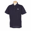 ピン PING　メンズ ロゴ刺繍 リブ衿 半袖 ポロシャツ 621-4160103　2024年モデル ネイビー（120）