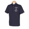 ピン PING　メンズ Mr.PING ロゴ刺繍 半袖 ポロシャツ 621-4160201　2024年モデル ネイビー（120）