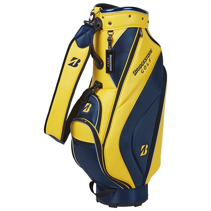 ブリヂストン 軽量 ベーシックモデル メンズ キャディバッグ CBG422 YE イエロー