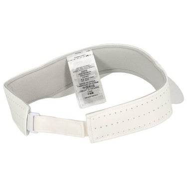 アディダス adidas　メンズ メタルロゴ サンバイザー IHS27 IN2713 ホワイト　2024年モデル 詳細1