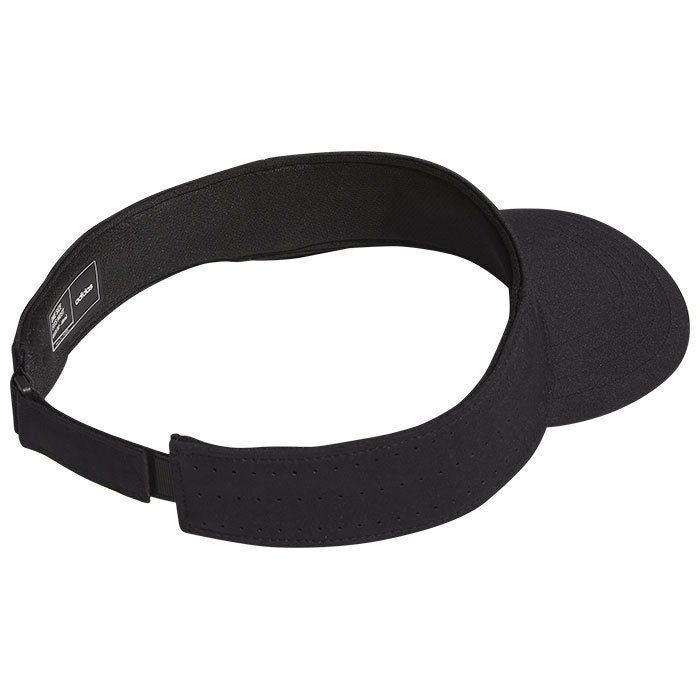 アディダス adidas　メンズ メタルロゴ サンバイザー IHS27 IN2758 ブラック　2024年モデル 詳細1