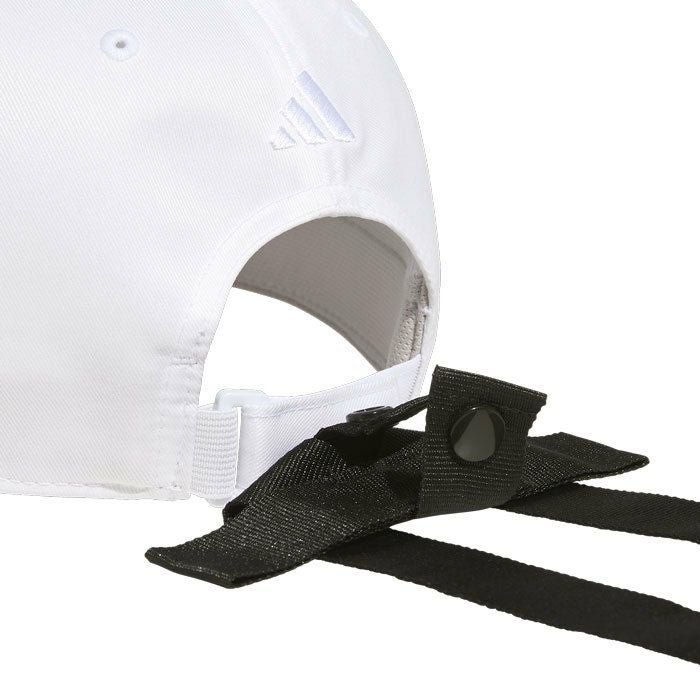 アディダス adidas　レディース スリーストライプス リボン キャップ IKK40 IK9753 ホワイト　2024年モデル 詳細2