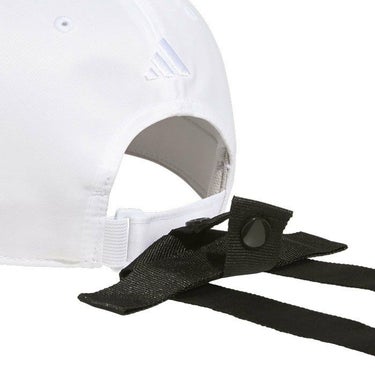 アディダス adidas　レディース スリーストライプス リボン キャップ IKK40 IK9753 ホワイト　2024年モデル 詳細2