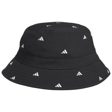 アディダス adidas　レディース ロゴプリント バケットハット KOV56 IQ2891 ブラック　2024年モデル 詳細1