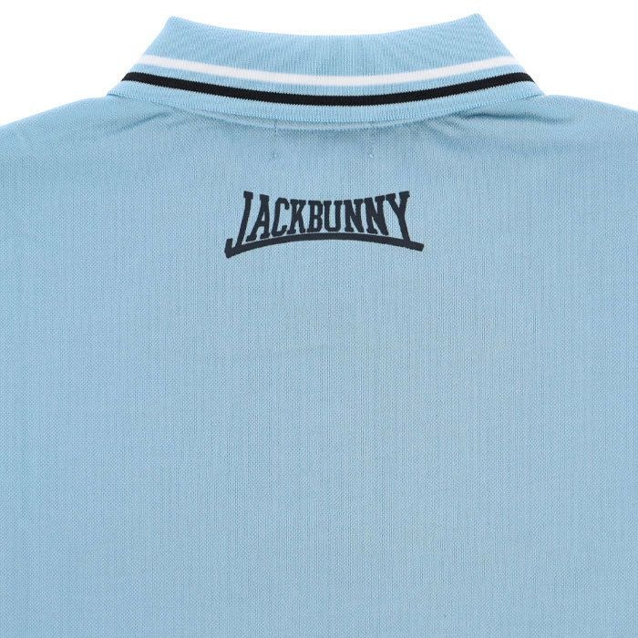 ジャックバニー Jack Bunny!!　メンズ 鹿の子 ロゴプリント 衿ライン 半袖 ポロシャツ 262-4160427　2024年モデル 詳細4