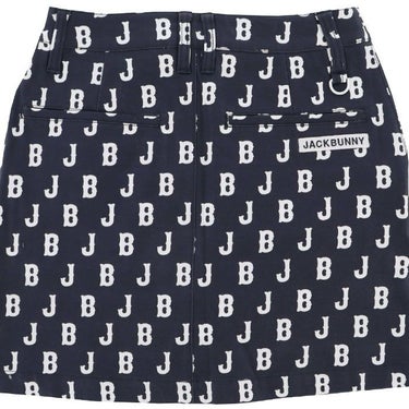 ジャックバニー Jack Bunny!!　レディース ロゴデザイン 総柄プリント ツイル ストレッチ インナーパンツ一体型 スカート 263-4134318　2024年モデル 詳細5