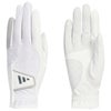 アディダス adidas　クール ハイグリップ 24 ペア 両手用 レディース ゴルフグローブ IKL12 IN6701 ホワイト/グレーツー ホワイト/グレーツー