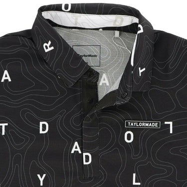 テーラーメイド TaylorMade　メンズ ロゴデザイン グラフィックプリント 半袖 ポロシャツ TL417　2024年モデル 詳細4