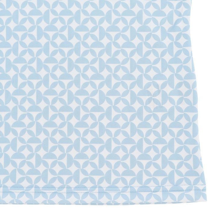 テーラーメイド TaylorMade　ロゴデザイン 総柄プリント 半袖 ポロシャツ TL487　2024年モデル 詳細5