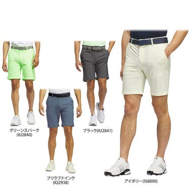 アディダス adidas　メンズ ロゴプリント ストレッチ ショートパンツ KOV99　2024年モデル 詳細1