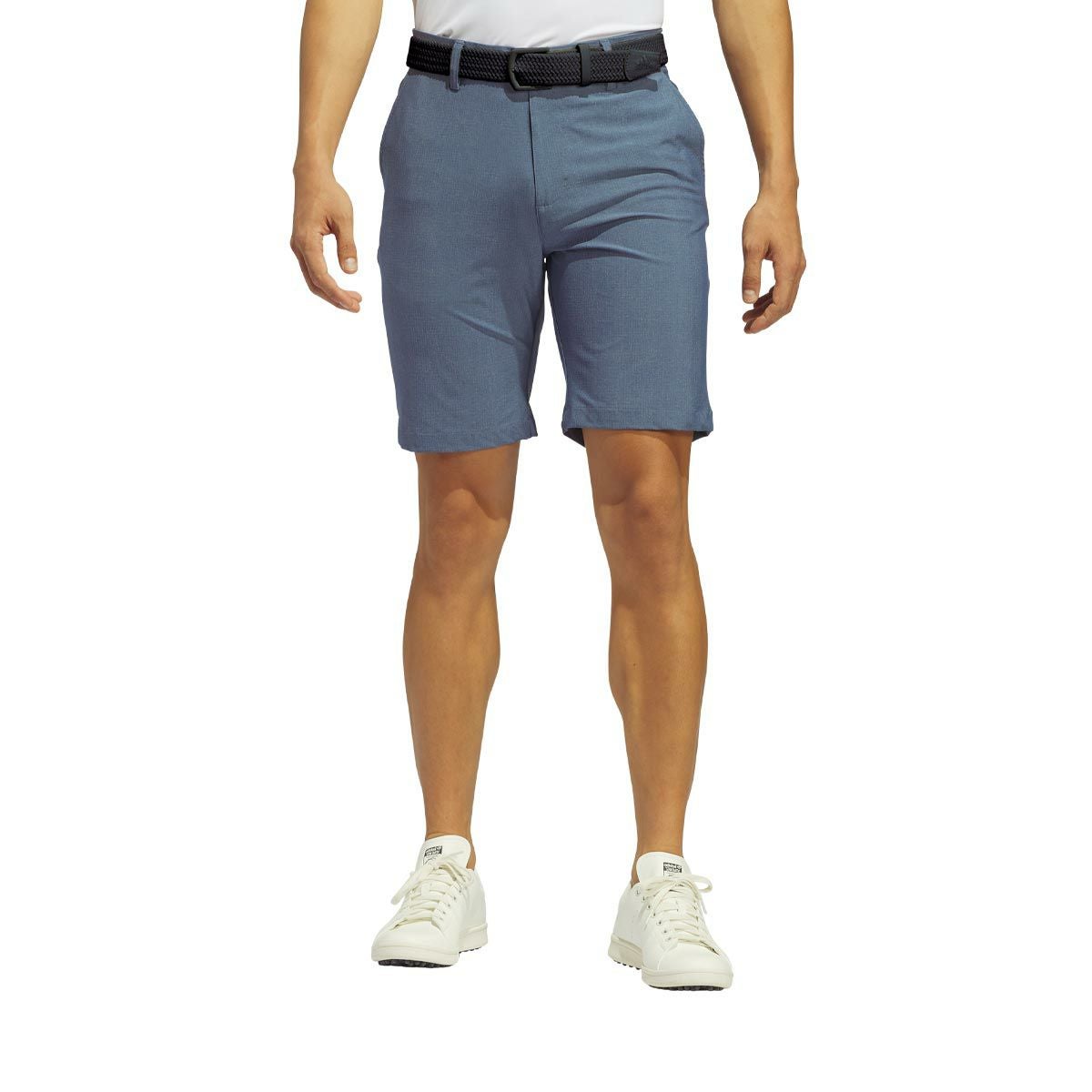 アディダス adidas　メンズ ロゴプリント ストレッチ ショートパンツ KOV99　2024年モデル プリラブドインク（IQ2938）