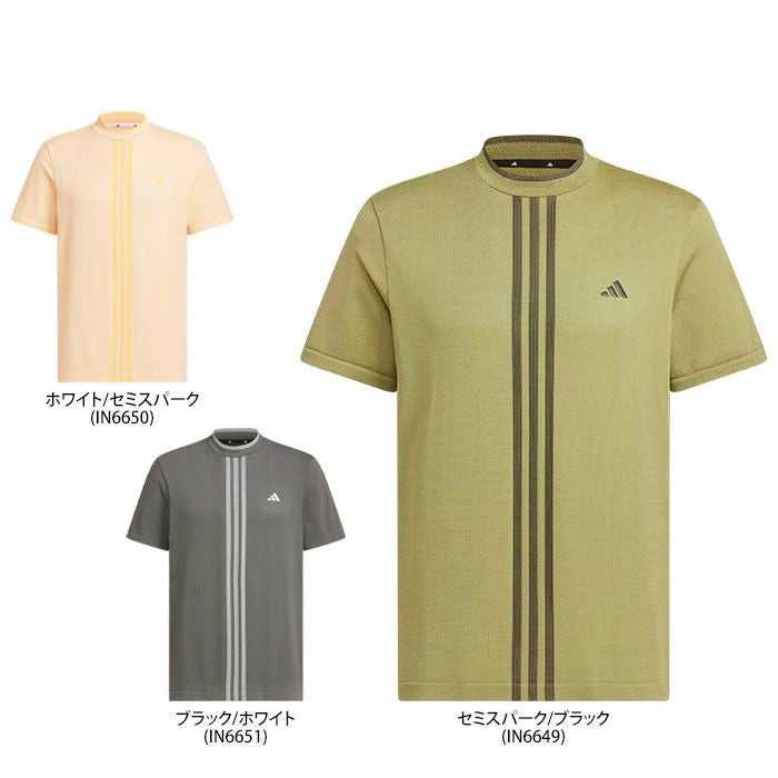 �A�f�B�_�X adidas�@�����Y ULTIMATE365 �X���[�X�g���C�v�X �W���K�[�h �X�g���b�` ���� ���b�N�l�b�N�V���c IEY08�@2024�N���f��