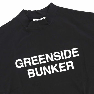 ザ スウィンガー THE SWINGGGR　メンズ ロゴプリント ストレッチ 半袖 モックネックシャツ 0124-SWG-CT003　2024年モデル 詳細3