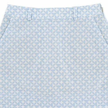 テーラーメイド TaylorMade　レディース 撥水 ロゴグラフィック 総柄 インナーパンツ一体型 スコート TL497　2024年モデル 詳細3