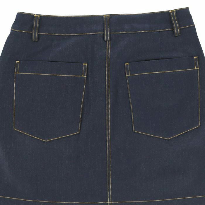 キャロウェイ Callaway　レディース ラブキャロウェイ ストレッチ ツイル スカート C24128220　2024年モデル 詳細4