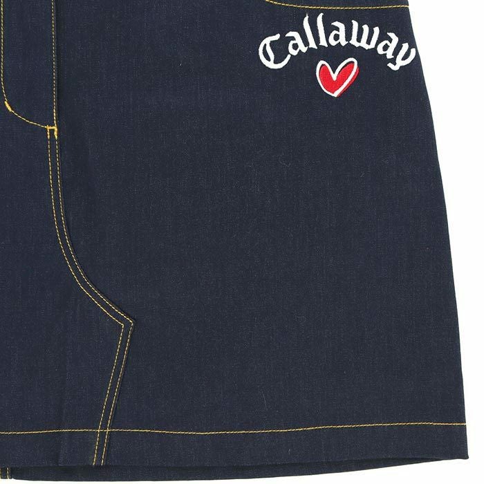 キャロウェイ Callaway　レディース ラブキャロウェイ ストレッチ ツイル スカート C24128220　2024年モデル 詳細6