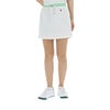 チャンピオンゴルフ ChampionGOLF　レディース ワッフル素材 モチーフワッペン インナーパンツ一体型 スカート CW-ZG207　2024年モデル オフホワイト（020）
