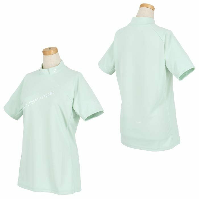 TaylorMade テーラーメイド　モックネック　T-ICE シャツ　半袖 テーラーメイド TaylorMade レディース T-ICE メッシュ切替 クーリング