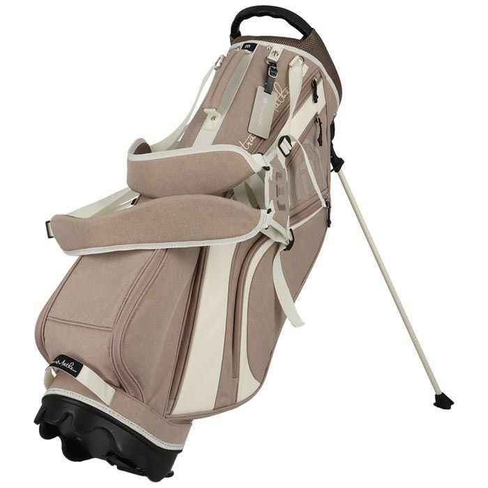 トラヴィスマシュー Travis Mathew　メンズ ヘザー調 キャンバス 軽量 スタンド キャディバッグ 7AI900 2KHK カーキ　2024年モデル カーキ（2KHK）