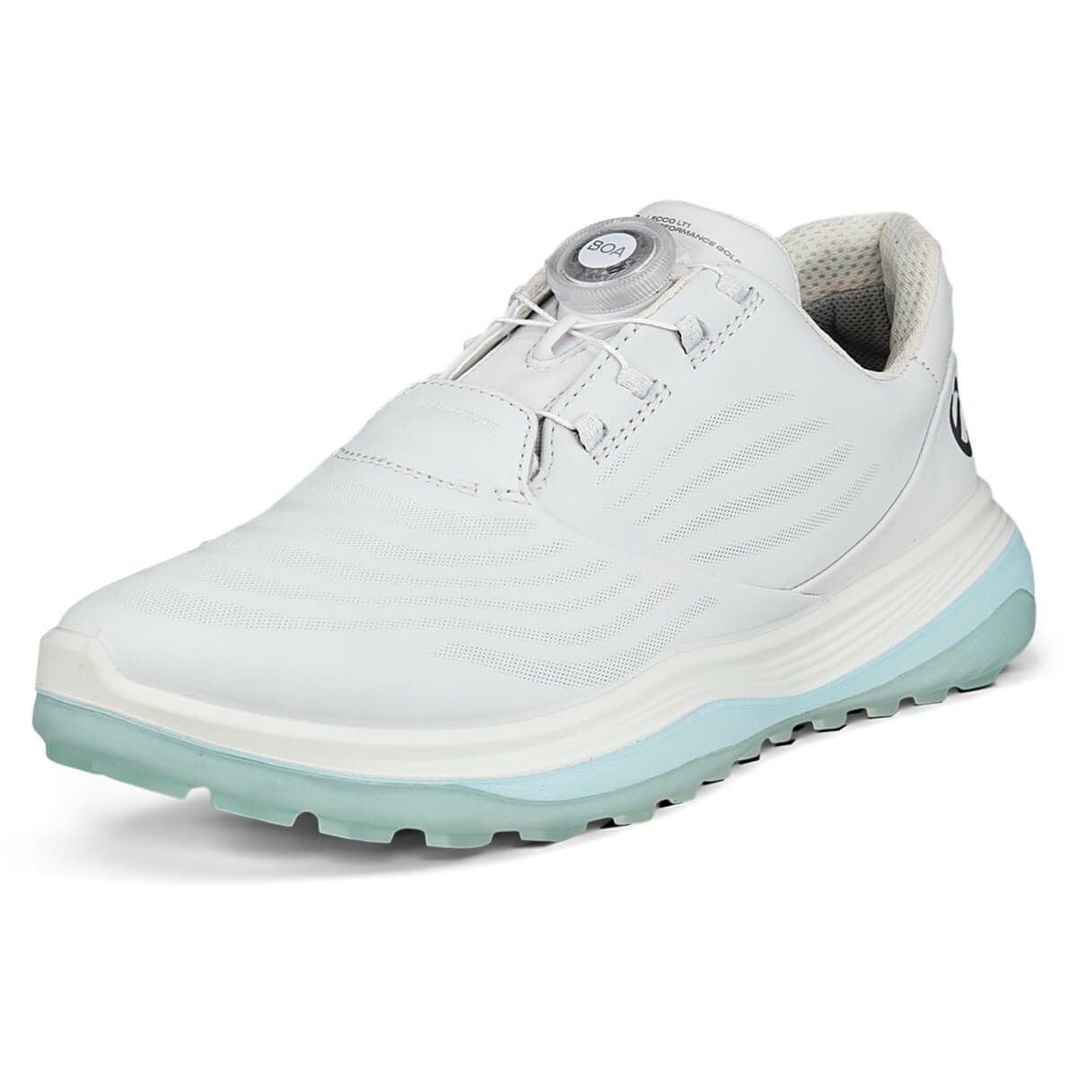 ecco エコー LT1 BOA エルティーワン ボア レディース スパイクレス ゴルフシューズ 132763 01007 WHITE