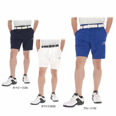 ピン PING　メンズ AZロゴプリント リップストップ生地 ストレッチ ショートパンツ 621-4132305　2024年モデル 詳細1