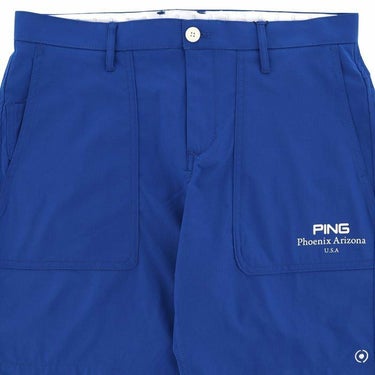 ピン PING　メンズ AZロゴプリント リップストップ生地 ストレッチ ショートパンツ 621-4132305　2024年モデル 詳細3
