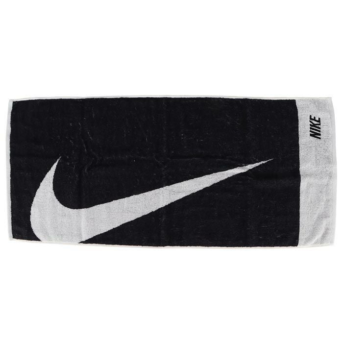 ナイキ NIKE　ジャガードタオル ミディアム TW2522 189 ホワイト/ブラック/ホワイト ホワイト/ブラック/ホワイト