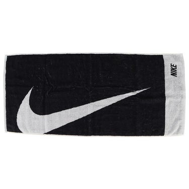 ナイキ NIKE　ジャガードタオル ミディアム TW2522 189 ホワイト/ブラック/ホワイト ホワイト/ブラック/ホワイト