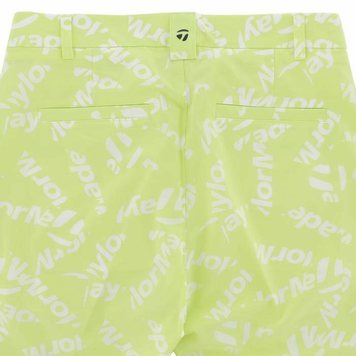 テーラーメイド TaylorMade　メンズ タイポグラフィ柄 ショートパンツ TL437　2024年モデル 詳細4