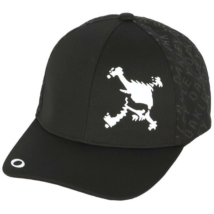 オークリー OAKLEY メンズ SKULL HDF CAP 24.0 エンボスロゴ キャップ FOS901700 02E ブラックアウト 2024年モデル