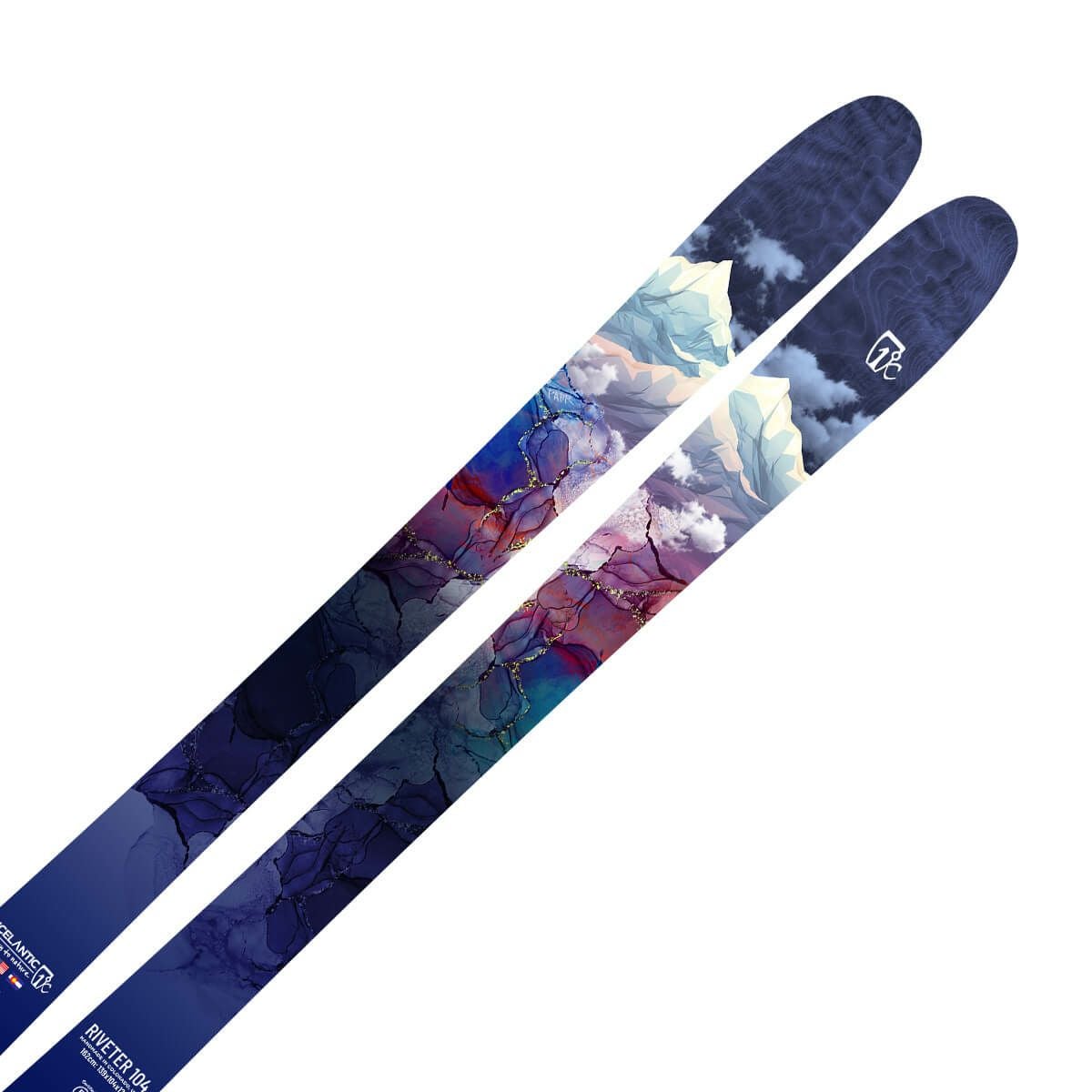 アイスランティック ICELANTIC Riveter 104 リベーター スキー板 単品