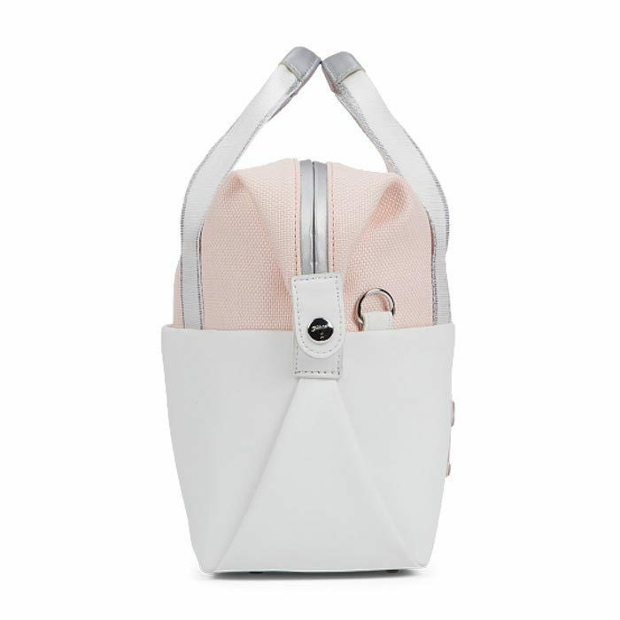 タイトリスト Titleist　アーバン レディース ミニトートバッグ TA24TWUK 162 ホワイト×ローズ×シルバー　2024年モデル 詳細2