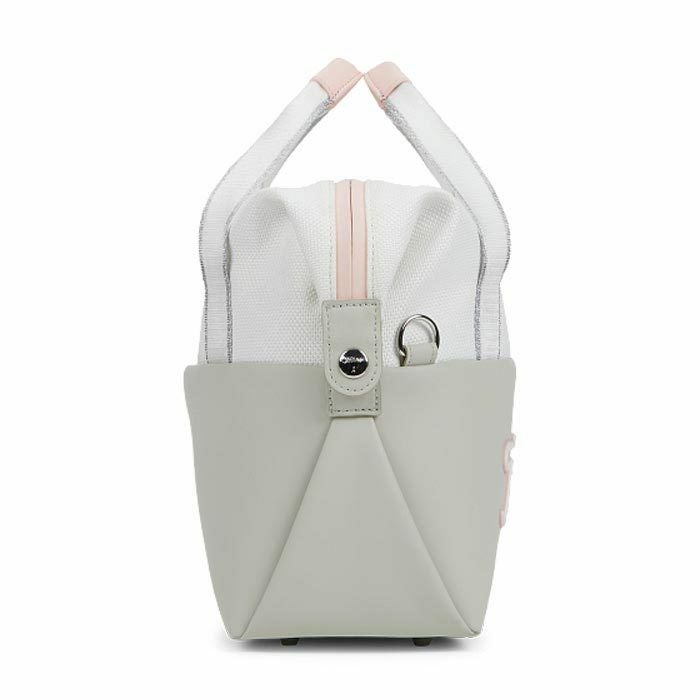 タイトリスト Titleist　アーバン レディース ミニトートバッグ TA24TWUK 216 グレー×ホワイト×ローズ　2024年モデル 詳細2