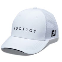フットジョイ FootJoy　メンズ FOOTJOY ワーディング メッシュキャップ FH24AML 1 ホワイト　2024年モデル