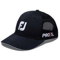フットジョイ FootJoy　メンズ ツアー メッシュキャップ FH24AMPN 0 ブラック　2024年モデル