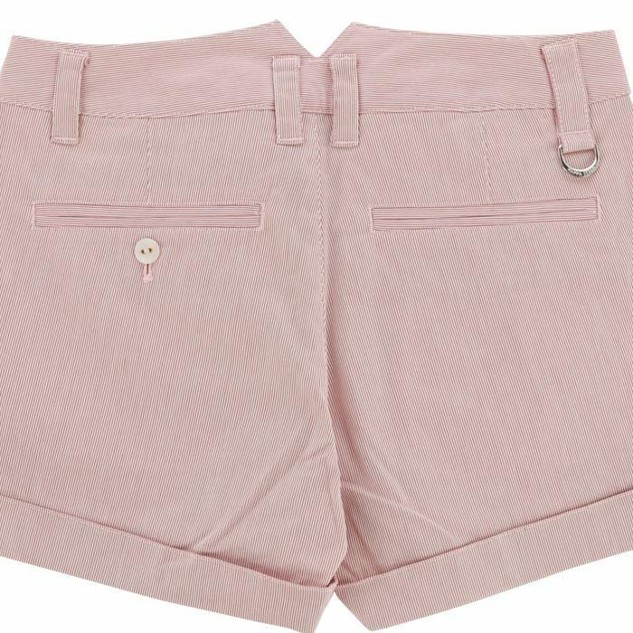 カッパ Kappa　レディース ストライプ柄 ショートパンツ KG222SP63 詳細4