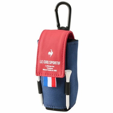 ルコック Le coq sportif　メンズ ロゴプリント ボールホルダー QQBXJX61 RD00 レッド　2024年モデル レッド（RD00）