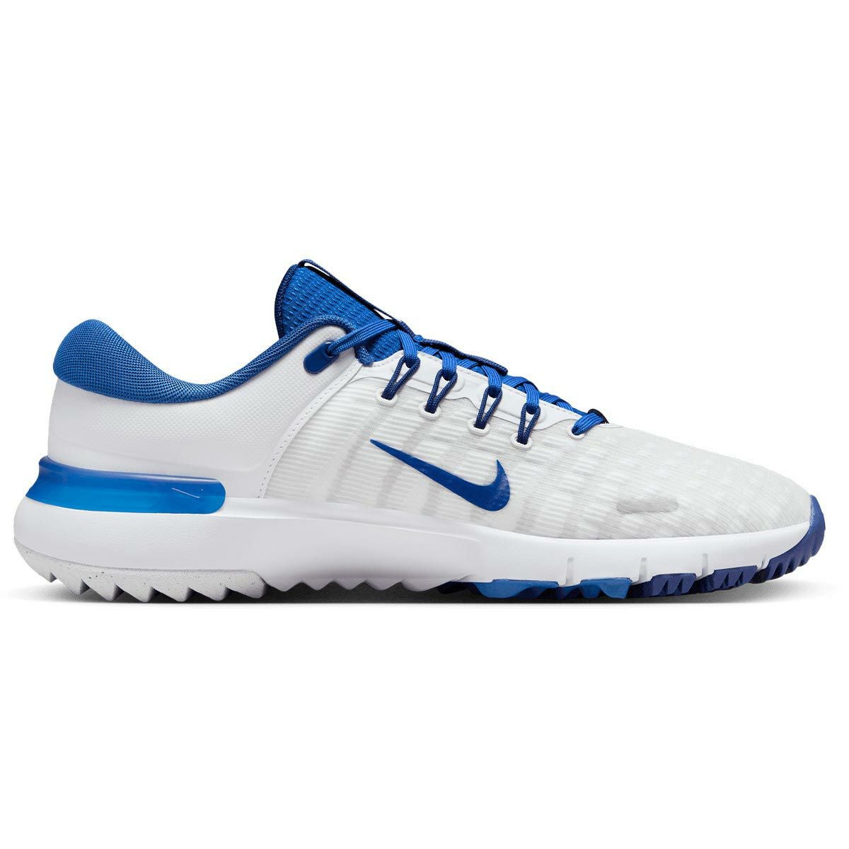 ナイキ NIKE　フリー ゴルフ スパイクレス ゴルフシューズ FQ7875 400　2024年モデル ホワイト/ロイヤルブルー 詳細5