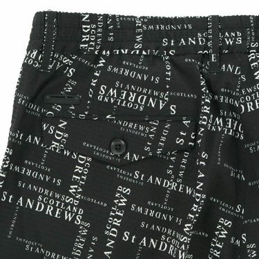 セントアンドリュース St ANDREWS　メンズ 総柄 ロゴプリント サッカー素材 ストレッチ ショートパンツ 042-4132553　2024年モデル 詳細6