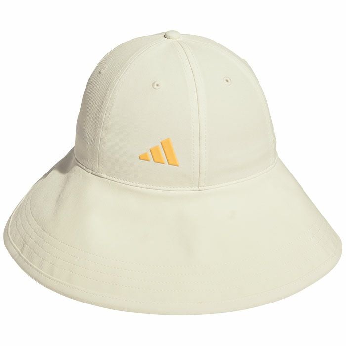 アディダス adidas　レディース ワイドブリム キャップ IHX42 IK9759 アイボリー　2024年モデル アイボリー（IK9759）