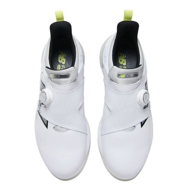 ニューバランスゴルフ　Fresh Foam X 2500 BOA フレッシュフォームエックス 2500 v4 ボア ソフトスパイク ゴルフシューズ UGB2500B WHITE/BLACK　2024年モデル 詳細4