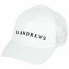 セントアンドリュース St ANDREWS　ロゴデザイン パンチング メッシュキャップ 042-4187553 030 ホワイト ゴルフウェア [2024年モデル] ホワイト（030）
