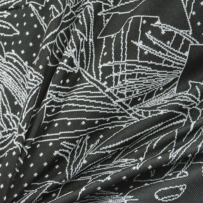 アドミラル Admiral　メンズ リーフジャカード 総柄 半袖 ポロシャツ ADMA434　2024年モデル 詳細5