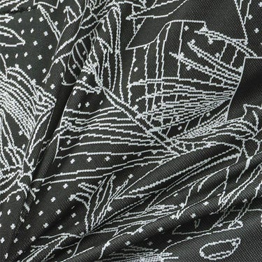 アドミラル Admiral　メンズ リーフジャカード 総柄 半袖 ポロシャツ ADMA434　2024年モデル 詳細5