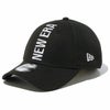 ニューエラ NEW ERA　キャップ 9FORTY Laser Perforated Vertical Logo 14109286 ブラック　2024年モデル ブラック（14109286）