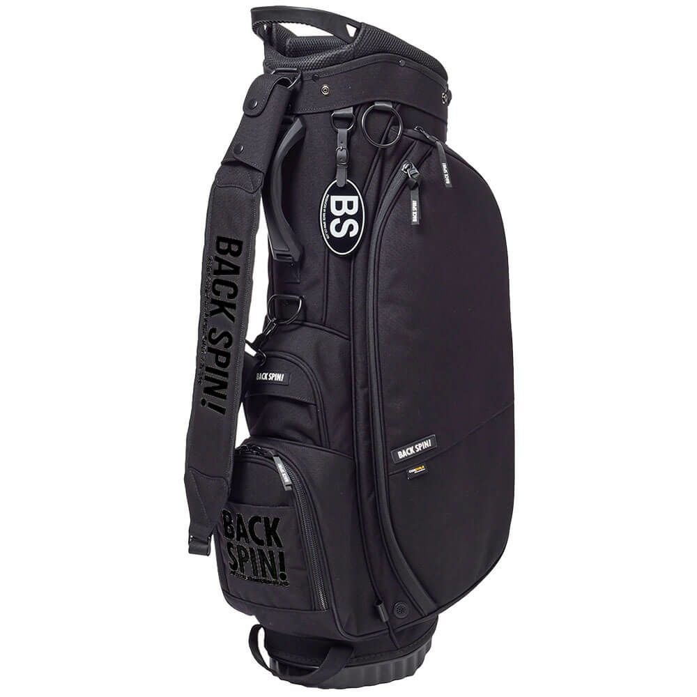バックスピンゴルフ BACK SPIN! GOLF　軽量 スタンド キャディバッグ BSBD01C004 BK/BK ブラック/ブラック　2024年モデル 詳細1