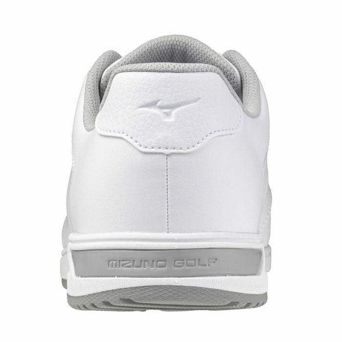 ミズノ MIZUNO　エムジーユー UW メンズ スパイクレス ゴルフシューズ 51GQ2480 01 ホワイト　2024年モデル 詳細3